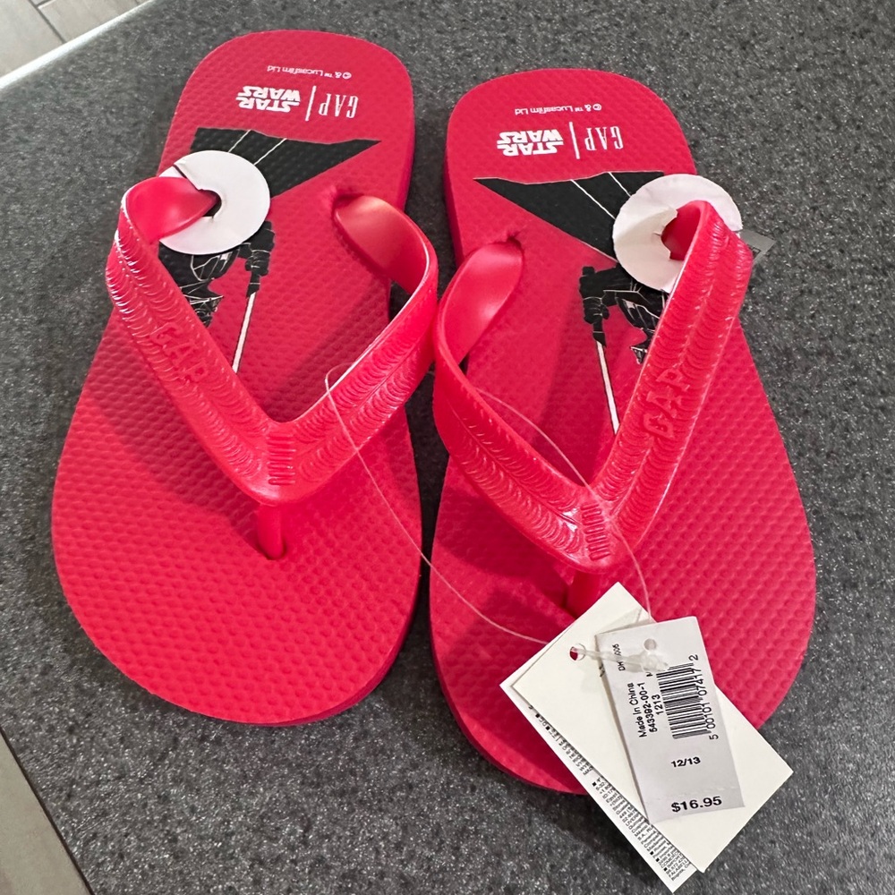 GAP Vibrant Red Sandals